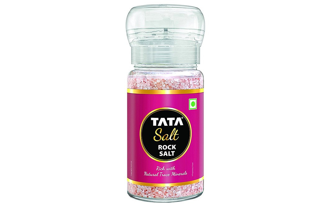 Tata Rock Salt    Glass Bottle  100 grams